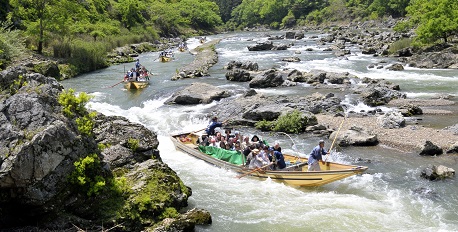 Hozu River Rafting