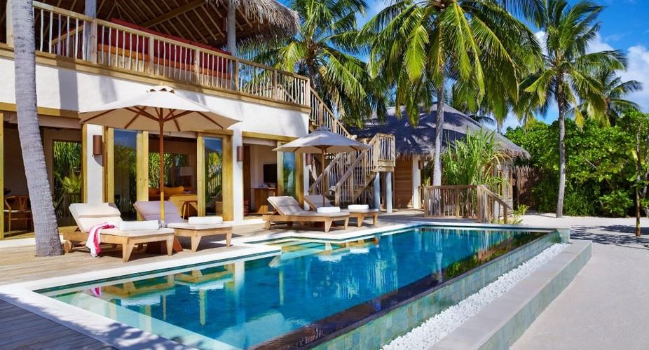 Two-Bedroom Ocean Beach Villa with Pool