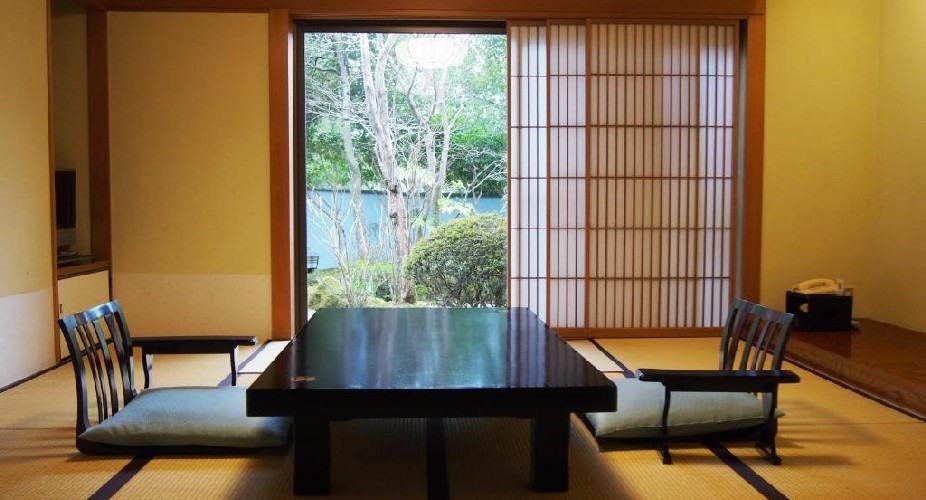 Japanese-Style Corner Room with Outdoor Hot Spring