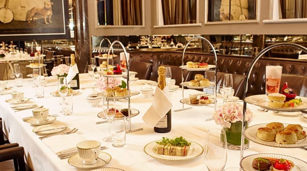 Afternoon tea in The Northall Private Dining Room