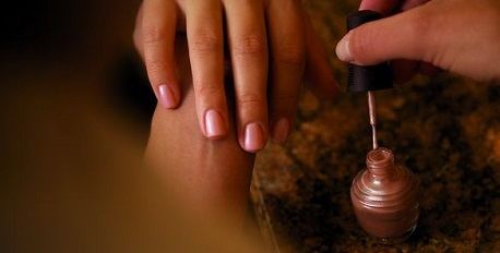 Brandy Punch Manicure and Pedicure