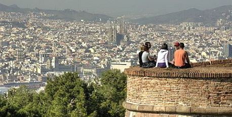 Climb Up The Montjuïc