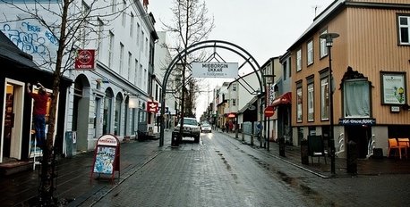 Laugavegur Shopping Street