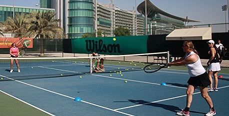 Tennis At Meydan