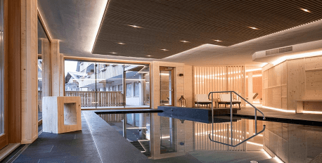 Indoor Pool and Relaxation Area