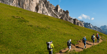 Hiking and Walking in the Dolomites