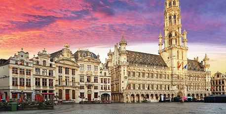 The Grand-Place and the Town Hall