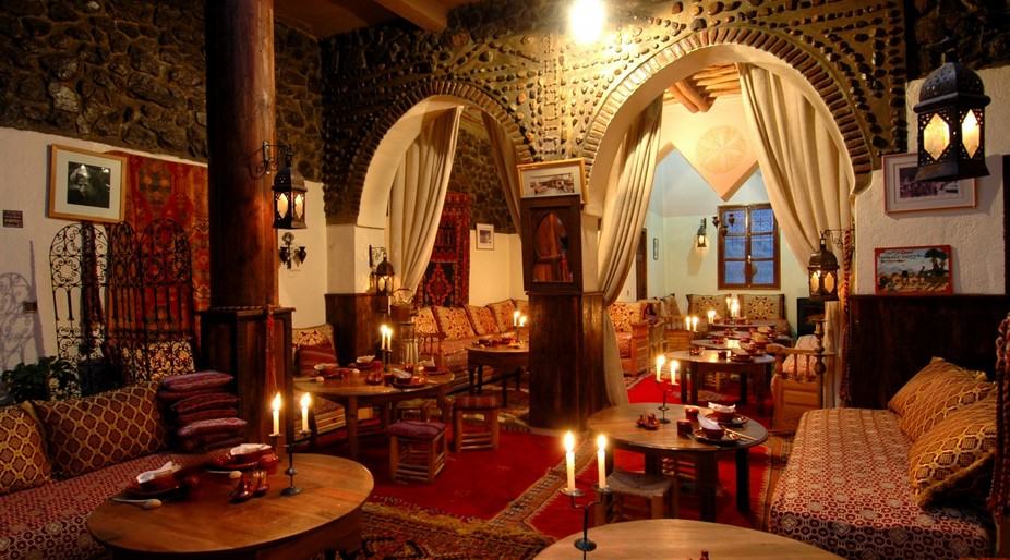 Dining at the Kasbah