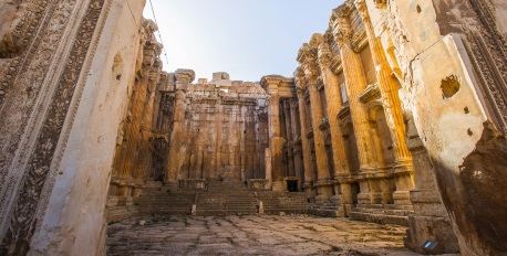 The Roman Temple at Baalbek 