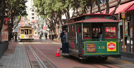 Street Cable Car 