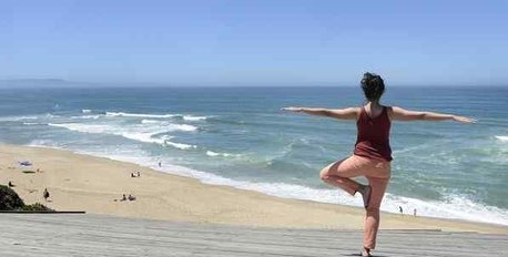 Yoga on The Beach